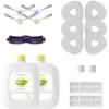 Image de Narwal Freo Pack d'Accessoires : Nettoyant pour Sol, Patins de Serpillière, Brosses Latérales, Brosse Principale et Filtres HEPA