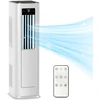 Image de ELECCI Climatiseur mobile tour 12000 BTU, refroidissement haute efficacité 4-en-1, classe énergétique A, réfrigérant R290, télécommande avec minuterie 24 h, kit d'installation pour fenêtre, pour bureau à domicile