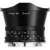 Image de TT Artisan Objectif Fisheye 7,5 mm F2.0 APS-C Panasonic Leica L Sigma Mount Black Ultra Grand Angle avec Angle de Vue de 180 degrés.