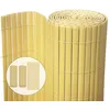 Image de VOUNOT® Canisse en PVC Brise Vue Ultra Renforcé avec Attaches de Fixation Double Face pour Jardin Balcon et Terrasse Résistante à la Corrosion et aux Intempéries 90x300cm Beige