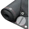 Image de vounot® Brise Vue Occultant en HDPE 230g/m² avec Attaches Protection Rayons UV Résistant aux Déchirures et au Vent Protection pour Jardin Balcon 1.8x20m Anthracite