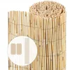 Image de VOUNOT® Canisse en Roseau Renforcée 90x600cm Brise Vue Naturel en Rouleaux avec Attaches de Fixation Protection Contre Regards Clôture Extérieure Décorative pour Jardin Terrasse et Balcon