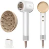 Image de DREAME Hair Glory Combo Sèche-Cheveux Professionnel,Séchage Rapide,Moteur Haute Vitesse 110000 TR/Min,Débit d'air 70m/s,Puissante Technologie d Ions Négatifs,Léger,Faible bruit,Contrôle de Température