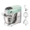 Image de Hauswirt M5 robot pâtissier intelligent haut de gamme, écran tactile LED, 5 programmes préréglés, 5,5 L, 11 vitesses, vert lac