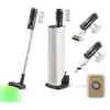 Image de roborock H60 Hub Pro Aspirateur sans fil avec station de vidage automatique, puissance d'aspiration de 170 AW pour tapis et sols durs, autonomie de 80 minutes, brosse anti-emmêlement, détection de poussière par LED verte