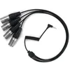 Image de Saramonic SR-C2026 Câble de sortie TRRRS 3,5 mm vers 4 x XLR mâle pour système sans fil Blink 500 T4 4 personnes