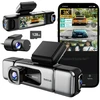 Image de Botslab Dashcam 3K 4 Canaux 560° avec Caméras Intérieure Avant/Arrière et Écran Tactile 3.18 Pouces | GPS, WiFi 5.8G, Mode Parking 24/7