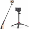 Image de ULANZI MT-44 Perche à Selfie trépied pour téléphone et Appareil Photo - Hauteur Max 146 cm - Extensible - Noir/Rouge