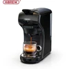 Image de HiBREW Machine à café 19 bars, 4-en-1 chaud et froid, espresso multi-capsules, cafetière à dosettes, Dolce Milk, système de mousse de lait, compatibilité Nespresso, dosettes de café moulu, H1A