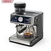 Image de HiBREW H7A Machine à expresso automatique avec broyeur, Double chaudière, Pompe 20 bars, Réservoir 2,8 L, Noir/Argent