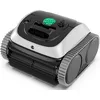 Image de WYBOT C1 Robot Piscine Fond et Parois 150 Min Aspirateur Piscine avec Planification Intelligente des itinéraires, Nettoyage entièrement Automatique du Sol, 150m² Nettoyage Rapide(Vert blanc)