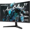 Image de KOORUI Ecran PC Gamer 27 Pouces Incurvé FHD 180Hz 1500R HDR10 Moniteur