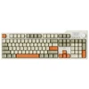 Image de AJAZZ AK35I V3 Clavier de jeu mécanique à joint pleine taille - Sea Salt Switch Retro