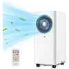 Image de AUX Climatiseur mobile 3-en-1 7000 BTU, classe énergétique A, Wi-Fi et télécommande, 4 modes, auto-dégivrage, R290, kit de fixation pour fenêtre inclus