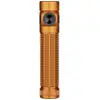 Image de OLight Baton 4 Pro Baton 4 Pro (Orange) LED Lampe de poche IPX8 (étanche), avec support magnétique à batterie, batteries Li-ions 1300 lm