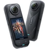 Image de Insta360 X5 - Caméra d'action 360° 8K étanche, excellente performance en basse lumière, effet perche à selfie invisible, objectif remplaçable robuste, autonomie de 3 heures, protection contre le vent intégrée, stabilisation, triple puce IA
