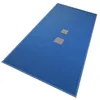 Image de VOUNOT® Bâche Piscine Rectangulaire en Polyéthylène 160g/m2 avec Filet d'Ecoulement Bâche Imperméable Résistante Double Couche avec Oeillets en Aluminium Couverture Étanche 6x12m