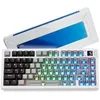 Image de Akko MOD007 V5 HE Clavier de jeu filaire à déclenchement rapide en aluminium avec écran personnalisé Plaque FR4 blanc, interrupteur Astrolink