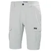 Image de Helly-Hansen Short Cargo HH Qd 27,9 cm Voile, 853 Gris Brouillard, 56 Homme