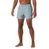Image de Helly-Hansen Caleçon Newport standard pour homme, 485 gris à rayures cactus AOP