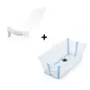 Image de Baignoire Flexi Bath   + Transat Bleu Océan