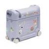 Image de Valise à roulettes - Stokke® JetKids  BedBox  Bleu artique