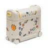 Image de Valise à roulettes - Stokke® JetKids  BedBox  Blanc éclat de lune