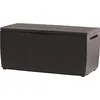 Image de Keter Capri Coffre de rangement, capacité 305L, résine, marron, aménagement jardin et terrasse, 54 x 123 x 57 cm