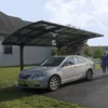 Image de Canopia by Palram Carport Arizona 14.3 m² en Polycarbonate, Aluminium Robuste et antirouille Protection de la Voiture Contre la lumière du Soleil