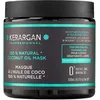 Image de Kerargan - Masque Capillaire Hydratant à l'Huile de Coco - Traitement Intensif pour Cheveux Déshydratés et Abîmés - Hydratation Profonde - Sans sulfate, OGM et huile minérale - 500ml