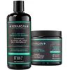 Image de Kerargan - Kerargan - Duo Hydratant Shampoing & Masque à l'Huile de Coco - 2x500ml Coffrets soin cheveux 1 pieces unisex