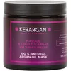 Image de Kerargan - Masque Disciplinant à l'Huile d'Argan pour Cheveux Indisciplinés, Secs et Frisés - Nourrit, Combat les Frisottis, Démêlant - Sans Sulfate, OGM, Huile Minérale - 500ml