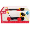 Image de BRIO - 30332 - Jim Le Teckel - Chien à tirer en bois certifié FSC® - Jouet d'éveil premier age - Stimule la marche - Pour enfant à partir de 12 mois