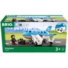 Image de Brio World - Avion de Voyageurs Train, 33306 Multicolore Taille Unique