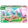 Image de BRIO - 33312 - Circuit Château Princesses/Disney Princesses - Coffret Complet 18 pièces - Circuit de Train en Bois - A partir de 3 Ans