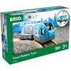 Image de BRIO World - 33506 - Train de Voyageurs à Pile - Train électrique bidirectionnel - Conducteur Inclus - pour Circuit de Train en Bois - Jouet Mixte à partir de 3 Ans