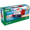 Image de BRIO World - 33569 - Navire de Transfert Son et Lumières - Accessoire pour Circuit de Train en Bois - Jouet pour garçons et Filles à partir de 3 Ans