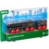 Image de BRIO World - 33697 - Train Grande Vitesse - pour Circuit de Train en Bois - Système d'attache aimantée - Jouet pour garçons et Filles à partir de 3 Ans