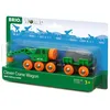 Image de BRIO World - 33698 - Wagon Grue ingénieux - Accessoire pour Circuit de Train en Bois - avec connexions aimantées - Jouet pour garçons et Filles à partir de 3 Ans