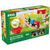Image de BRIO - 33710 - Mon Premier Circuit à pile - My First Railway - Coffret complet 25 pièces avec train électrique - Circuit de train en bois - Jouet pour garçons et filles dès 18 mois