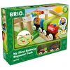 Image de BRIO - 33727 - Mon Premier Circuit de Découverte - My First Railway - Coffret complet 18 pièces avec pont suspendu - Circuit de train en bois - Jouet mixte à partir de 18 mois