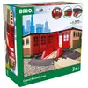 Image de BRIO World - 33736 - Grande gare de triage - Accessoire pour circuit de train en bois - Action de jeu sans pile - Jouet pour garçons et filles dès 3 ans