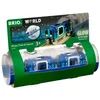 Image de BRIO World - 33970 - Metro et Tunnel Phosphorescents - Pour circuit de train en bois - Système d'attache aimantée - Jouet pour garçons et filles dès 3 ans