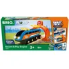 Image de Brio World - 33971 - Locomotive à Enregistreur Vocal Smart Tech Sound - Train électrique Intelligent STEM - pour Circuit de Train en Bois - Jouet pour garçons et Filles dès 3 Ans