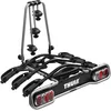 Image de Thule EuroRide Porte-Vélos, Porte-Vélos sur Attelage pour 3 Vélos Black/Aluminum 3 Bikes