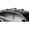 Image de Thule 959220 Fixpoint/Flushrail Edge Barre D'Aile, Noir, S/M, 2 Pièces