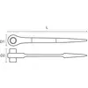Image de Bahco SC2RM-19-22 Gerustbauknarre 19 & 22 mm