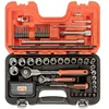 Image de Bahco Jeu de Douilles et Embouts 1/4 "et 1/2", mm, 79 pièces BAHSW79 Orange