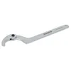 Image de Llave de gancho ajustable de 115-165 mm con acabado cromado de 310 mm