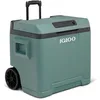 Image de Igloo Glacière électrique IE42 avec poignée télescopique et roulettes pour voiture et prise de courant, 42 L, 12V et 230V, vert